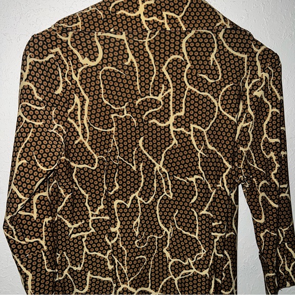 Diane Von Furstenberg 100% Silk Jersey
Wrap Dress Brown Dot Print Pattern Size 4 - Picture 11 of 11